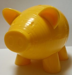 3Dパズル　貯金箱